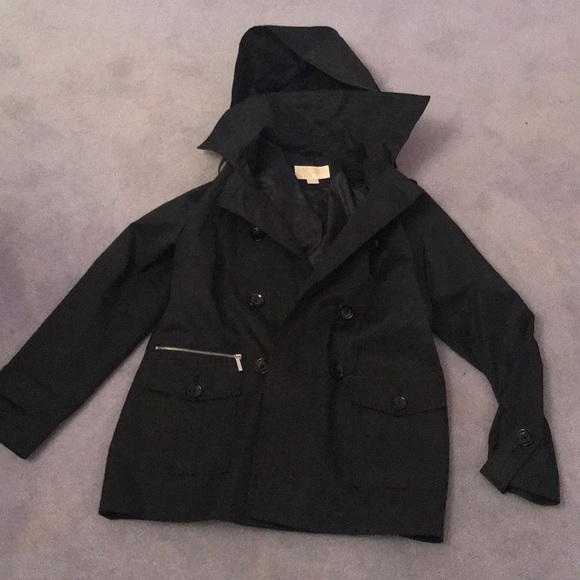 Michael Kors raincoat with detachable hood M - Picture 2 of 6